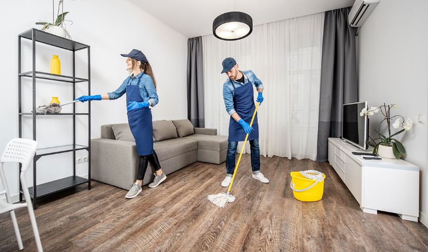 Cleaning Of Living Areas